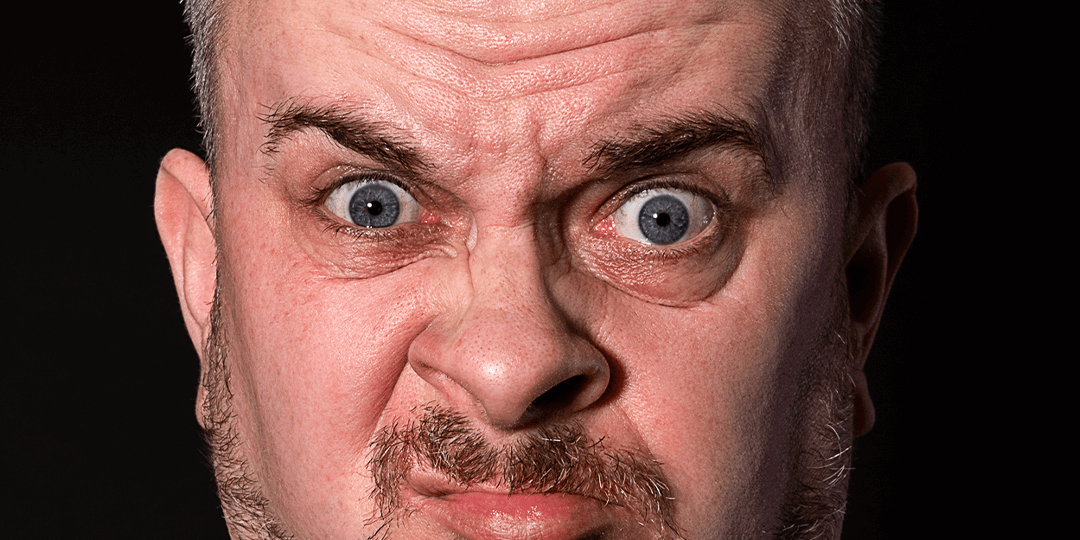 Radge Scary-Face Gamer